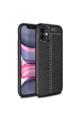 KILIFTECH iPhone 12 Mini Uyumlu Zore Niss Silikon Kılıf-Siyah - 1