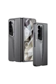 KILIFTECH Galaxy Z Fold 6 Kılıf Ultra İnce Kamera Korumalı Sert Rubber Zore Procase Kapak-Gri - 1