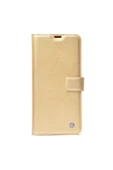 KILIFTECH Vivo V40 5G Kılıf Zore Kar Deluxe Kapaklı Kılıf - Gold - 1