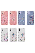 KILIFTECH iPhone 12 Uyumlu Desenli Sert Silikon Zore Mumila Kılıf-White Bear - 2