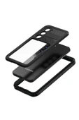 CaseKap Galaxy S23 Uyumlu 1-1 Su Geçirmez Uyumlu-Siyah - 5