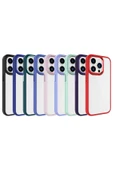 mobiledepo iPhone 15 Pro Uyumlu Krom Kılıf-Lavendery Gray - 2