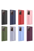 zore Galaxy Note 20 Ultra Uyumlu Zore Qstand Kılıf-Lila - 2