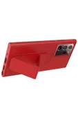 zore Galaxy Note 20 Ultra Uyumlu Zore Qstand Kılıf-Lila - 3