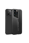 PSR aksesuar Apple iPhone 14 Pro Max Kılıf Ultra İnce Kamera Korumalı Sert Rubber Zore Procase Kapak-Siyah - 1