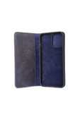 wenixs aksesuar iPhone 11 Pro Max Uyumlu PAK Hakiki Deri Multi Cüzdan Kılıf-Kırmızı - 3