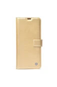 KILIFTECH Xiaomi Redmi Note 14 Pro Plus Uyumlu Kılıf Zore Kar Deluxe Kapaklı Uyumlu Kılıf-Gold - 1