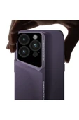 PSR aksesuar Apple iPhone 14 Pro Max Kılıf Ultra İnce Kamera Korumalı Sert Rubber Zore Procase Kapak-Siyah - 3