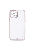mobiledepo iPhone 13 Pro Max Uyumlu Zore Voit Clear Kılıf-Beyaz - 1