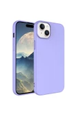 SAFA iPhone 15 Plus Uyumlu Zore LSR Lansman Kılıf-Lila thumbnail 1
