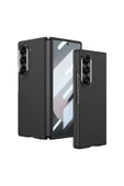 zore Galaxy Z Fold 6 Uyumlu Kamera Korumalı Karbon Fiber Tasarımlı Arka Yüzey Zore Kıpta Karbon Kapak - 1