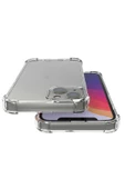 zore iPhone 13 Uyumlu Zore Kamera Korumalı Nitro Anti Shock Silikon-Renksiz - 4
