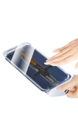 SAFA iPhone 12 Hayalet Ekran Koruyucu Uyumlu Zore Süper Fast Anti-Dust Privacy Toz Önleyici Temperli Ekra - 2
