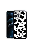 KILIFTECH iPhone 12 Pro Uyumlu Zore M-Fit Desenli Kılıf-Cow No1 thumbnail 1