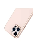 KILIFTECH iPhone 14 Pro Uyumlu Zore Bark Kılıf-Rose Gold - 5