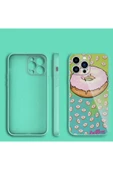 KILIFTECH iPhone 12 Pro Uyumlu Kamera Korumalı Desenli Sert Silikon Zore Epoksi Kılıf-NO2 - 2