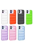 KILIFTECH iPhone 11 Uyumlu Kamera Korumalı AiHTTgli Renkli Zore Seksek Kılıf-Gümüş - 2