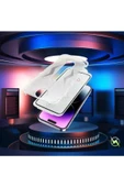 KILIFTECH iPhone 14 Pro Max Uyumlu Zore Kolay Uygulama Aparatlı 5D Magic Glass Cam Ekran Koruyucu thumbnail 4