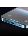 zore iPhone 14 Pro Max Uyumlu Davin 5D Cam Zore Ekran Koruyucu - 6
