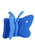 Marselit iPad 2. Nesil Uyumlu Zore Butterfly Standlı Tablet Kılıf-Mavi - 1
