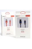 KILIFTECH Kırmızı Poro Lightning Usb Kablo 1M-Zore - 2