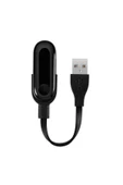 GRABONO Xiaomi Mi Band 2 Uyumlu  Usb Şarj Kablosu Manyetik Adsorpsiyon ve Pratik Kullanım Siyah - 1