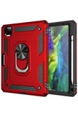 KILIFTECH iPad Pro 11 2021 (3.Nesil) - Uyumlu Uyumlu Zore Tablet Vega Kapak-Kırmızı thumbnail 1