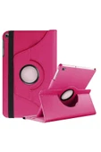 KILIFTECH Galaxy Tab A 10.1 (2019) T510  Uyumlu Zore Dönebilen Standlı Kılıf-Pembe Koyu thumbnail 1