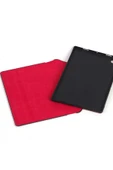 KILIFTECH Lenovo Tab M8  Uyumlu Zore Fest Dönebilen Standlı Kılıf-Kırmızı - 5
