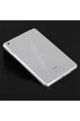 KILIFTECH iPad 9.7 2017 (5.Nesil) - Uyumlu Uyumlu Zore Tablet Süper Silikon Kapak-Renksiz - 4