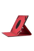 KILIFTECH Zore Unik Universal 12 İnç Dönebilen Standlı Kılıf-Kırmızı - 1