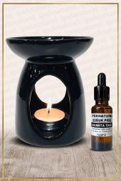 Özel Üretim Lavanta Esansı ve Siyah Buhurdanlık - 1