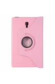 zen aksesuar Galaxy Tab A T590  Uyumlu Zore Dönebilen Standlı Kılıf-Pembe Açık - 1