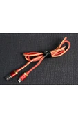 KILIFTECH Gold-Kırmızı Poro Lightning Usb Kablo 1M-Zore - 1
