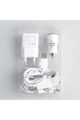 KILIFTECH Zore Z-37 12 in 1 Ev ve Araç Şarj Seti - Beyaz - 2