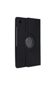 KILIFTECH Galaxy Tab A8 10.5 SM-X200 (2021)  Uyumlu Zore Dönebilen Standlı Kılıf-Siyah thumbnail 1