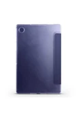 KILIFTECH Galaxy Tab A8 10.5 SM-X200 (2021)  Uyumlu Zore Smart Cover Standlı 1-1 Kılıf-Rose Gold - 2