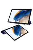 KILIFTECH Galaxy Tab A8 10.5 SM-X200 (2021)  Uyumlu Zore Smart Cover Standlı 1-1 Kılıf-Rose Gold - 4