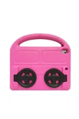 Farma Teknoloji iPad 10.2 (8.Nesil)  Uyumlu  FRM Wheel Car Tekerlek Standlı Tablet Eva Silikon Kılıf-Yeşil - 5
