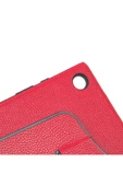 KILIFTECH Lenovo Tab M8  Uyumlu Zore Fest Dönebilen Standlı Kılıf-Kırmızı - 6
