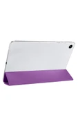 BTHM STORE Galaxy Tab A9 Plus Uyumlu Zore Smart Cover Standlı 1-1 Kılıf-Rose Gold - 4