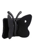 KILIFTECH iPad 10.2 2021 (9.Nesil)  Uyumlu Zore Butterfly Standlı Tablet Kılıf-Siyah - 1