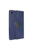 KILIFTECH Galaxy Tab A8 10.5 SM-X200 (2021)  Uyumlu Zore Dönebilen Standlı Kılıf-Lacivert thumbnail 1