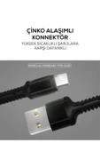 BBS TEKNOLOJİ GRUP Gri LS63 Micro Usb Kablo-Zore - 2