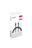 KILIFTECH Siyah Shira Serisi Type-c to Lightning PD Kablo 30 Cm-Zore - 2