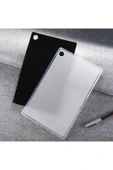 SAFA Lenovo M10 Plus TB-X606F Kılıf  Uyumlu Zore Tablet Süper Silikon Kapak-Renksiz thumbnail 6