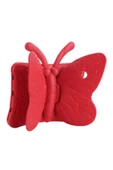 Teknoqr iPad Mini 4 TQR Butterfly Standlı Tablet Kılıf - Kırmızı - 1