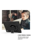 KILIFTECH iPad Pro 12.9 2020 (4.Nesil) Zore Defender Tablet Silikon - Siyah thumbnail 4