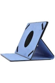 KILIFTECH Zore Unik Universal 12 İnç Dönebilen Standlı Kılıf-Açık Mavi - 1