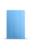 KILIFTECH Galaxy Tab S8 Ultra SM-X900  Uyumlu Zore Smart Cover Standlı 1-1 Kılıf-Mavi thumbnail 1